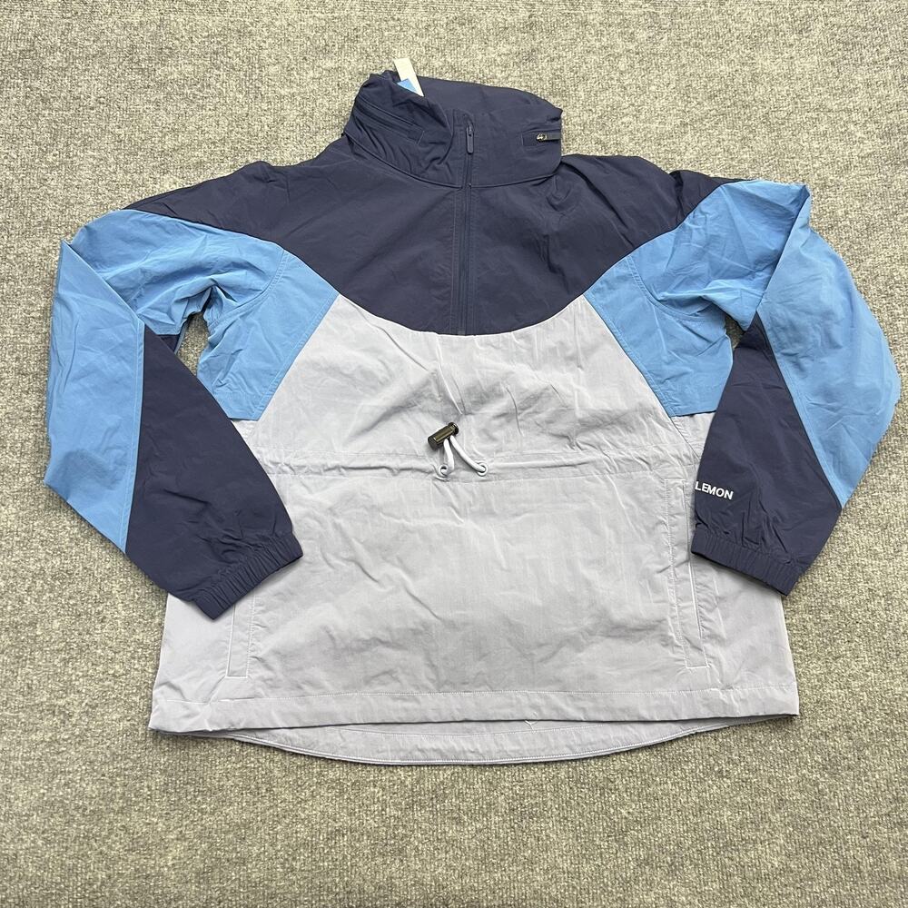 Lululemon Pullover Jacket Womens 6 Hooded Windbreaker Lightweight Nylon Athletic